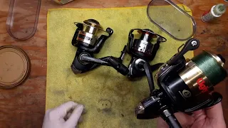 Shakespeare Combo Spinning Reels With No Anti Reverse