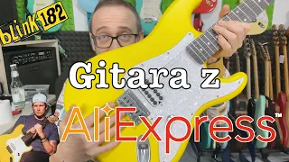 Zamówiłem gitarę na Aliexpress na wzór sygnatury Toma Delonga z Blink 182!