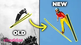 How Ski Jumpers Keep Flying Farther - Cheddar Explains