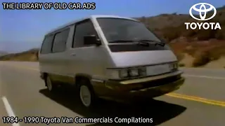 1984 - 1990 Toyota Van Commercials Compilations