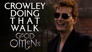 Crowley Doing THAT Walk | Good Omens #Shorts