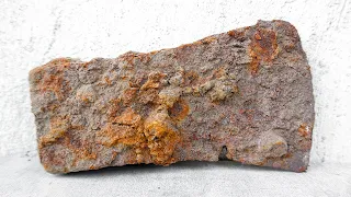 Fully RUSTED AXE Head - from Australia to Georgia!
