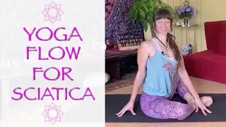 Sciatica Stretches for Lower Back and Hip Flexibility | 15 minutes Yoga Flow with Jen Hilman