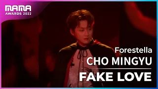 [Plus Cam] Cho Mingyu (조민규)│Forestella(포레스텔라) - FAKE LOVE│@2022 MAMA AWARDS