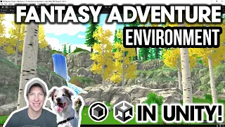 Easy STYLIZED ENVIRONMENT in Unity with Fantasy Adventure Environment