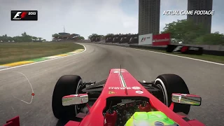 F1 2013 | Gameplay Volta Rápida pelo Circuito de Interlagos