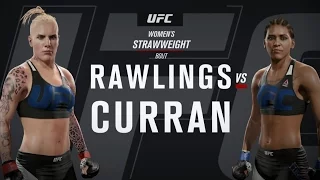 UFC 2 ● STRAWWEIGHT ● BEC RAWLINGS VS KAILIN CURRAN ● РОУЛИНГЗ VS КУРРАН