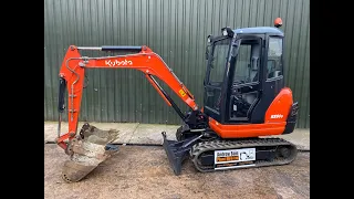 KUBOTA KX61-3 MINI DIGGER. SOLD