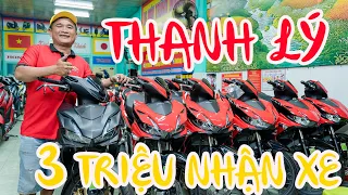 TRÙNG DƯƠNG THANH LÝ LÔ XE WINNER V3 SONIC MXKING EXCITER 155  SONIC VARIO 150 3 TRIỆU XE MÁY GIÁ RẺ