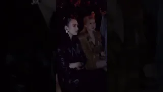 Dua Lipa & Rosé Blackpink @ Paris Fashion Week 2023 Saint Laurent