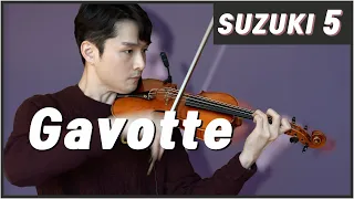 Suzuki Violin School Book Vol. 5 Gavotte J.S. Bach @보찬TV