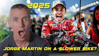 Shocking, why did Martin sign with Aprilia?
