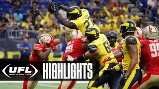 Birmingham Stallions vs. San Antonio Brahmas Extended Highlights | United Football League