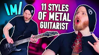 11 Styles Of Metal Guitarist