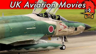 RF-4 Phantoms from 501st Hikoutai recover into Hyakuri Air Base Japan