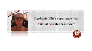 MyTasker Virtual Assistance || Stephanie Ellis's Testimonial