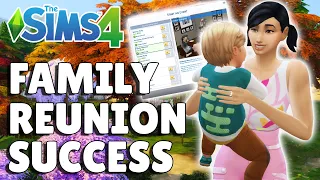 How To Throw A Successful [Gold Medal] Family Reunion | The Sims 4 Growing Together Guide