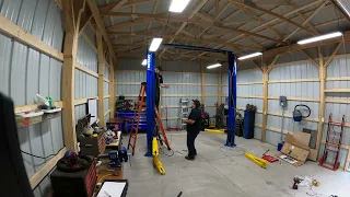 Time-Lapse of a Rotary SPOA10 Lift Install