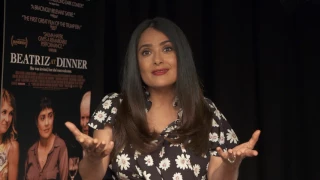 SALMA HAYEK - Beatriz at Dinner interview SMT