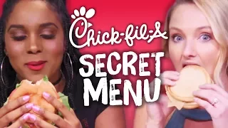 Chick-Fil-A SECRET MENU Items! (Cheat Day)