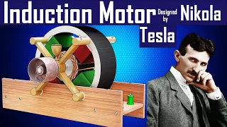 Induction Motor designed by Nikola Tesla | Induction Motor | nikola tesla inventions