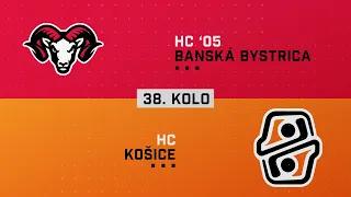 38.kolo HC '05 Banská Bystrica - HC Košice HIGHLIGHTS