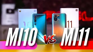 Cравнение Обзор Характеристика | Xiaomi Mi 10 Pro vs Xiaomi Mi 11