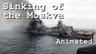 Sinking of the Moskva - Animated Analysis