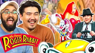 *WHO FRAMED ROGER RABBIT* blew us away (First time watching reaction)