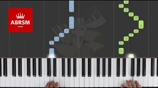 Parson's Farewell / ABRSM Piano Grade 1 2021 & 2022, A:3 / Synthesia Piano tutorial