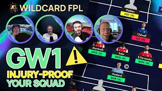 WILDCARD FPL | INJURY PROOF GW1 TEAMS | Fantasy Premier League 2023/24