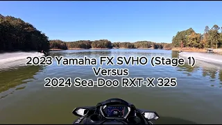 2024 Sea-Doo RXT-X 325 (International Tune) VS 2023 Yamaha FX SVHO (Stage 1)