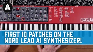 Jack Runs-through The Nord Lead A1 Synthesizer