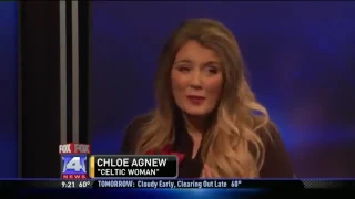 Celtic Woman Chloë Agnew in Kansas City on Fox 4