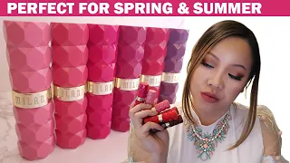 Milani Color Fetish Matte Flora Lipsticks | Lip Swatches of All 6 Shades & Review | AnnieKoyo