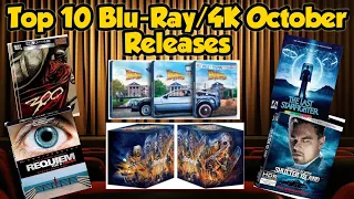 Top 10 October Blu-Ray 4K Releases | Friday The 13th | Back To The Future |