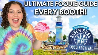 Ultimate Foodie Guide (EVERY BOOTH) to SeaWorld Orlando's Seven Seas Food Festival 2024