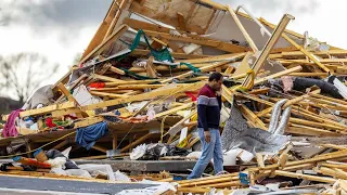 Residents sift through rubble after tornadoes wreak havoc in parts of Nebraska, Iowa