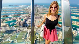 ОАЭ 2022 Отдых в Дубае. Новая смотровая площадка на высоте 240 метров. THE VIEW AT THE PALM DUBAI.