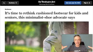 The (Fake?) Barefoot Running Debate - Minimalist vs. Maximalist Shoes in the Washington Post