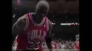 MICHAEL JORDAN INTENSITY!!  1992 NBA Playoffs - Round 2 Game 3 - Bulls @ Knicks