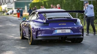 LOUD Porsche 991 GT3 RS with JCR Race Exhaust - CRAZY Accelerations & Downshifts !