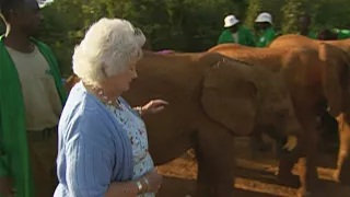 Saying goodbye to the queen of the elephants