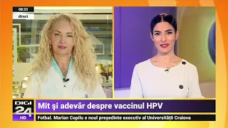 Vaccinarea HPV – Dr. Alina Dascălu | Spitalul Clinic SANADOR