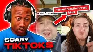 Creepy and Scary TikToks That Might Wake You Up & Change Your Reality [REACTION!!!] Pt. 16