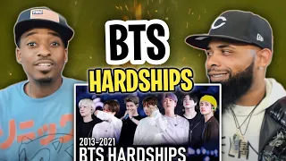 AMERICAN RAPPER REACTS TO- BTS HARDSHIPS 2013-2021 | Racism, mistreatment, accusations + more