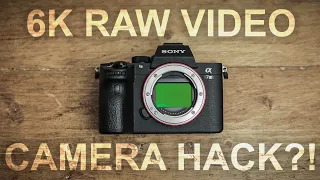 Shoot RAW 6K VIDEO On The Sony A7iii