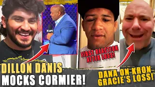 Dillon Danis MOCKS Daniel Cormier at UFC 288! Gilbert Burns REACTS after loss! Dana on Kron Gracie