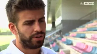 Pique - on fixing Barca's defence.. and Neymar (العربية)