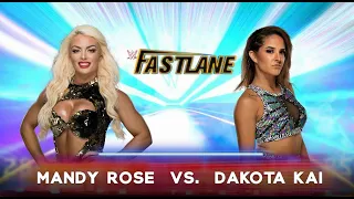 WWE 2K22 (Mandy Rose vs Dakota Kai) Normal Match